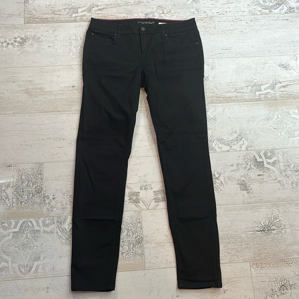 Hot Topic Lovesick Black The Skinny Jeans Size 13